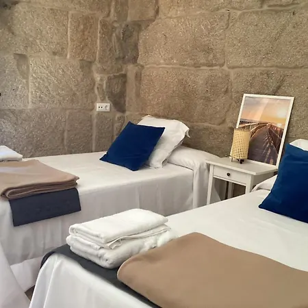 Casa De Encanto Y Piedra En Xunqueira 빌라